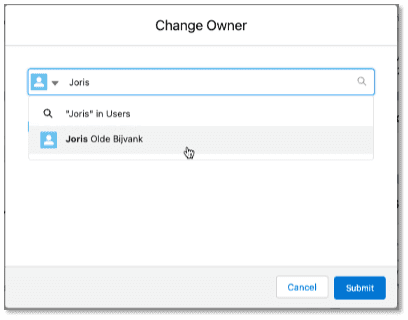 change the owner of a file