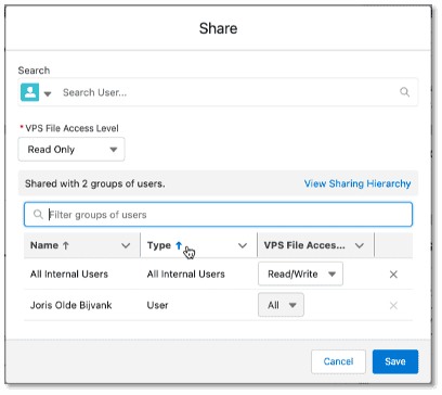 share a file