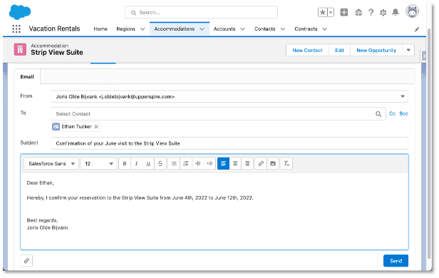 sending files by email